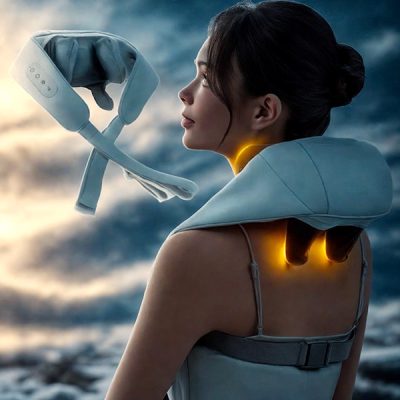 Нагревателен масажор за врат | RELAXORI