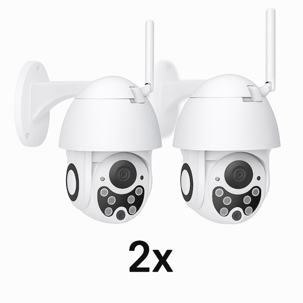 2x Безжична камера за външен и вътрешен монтаж | DIGICAM