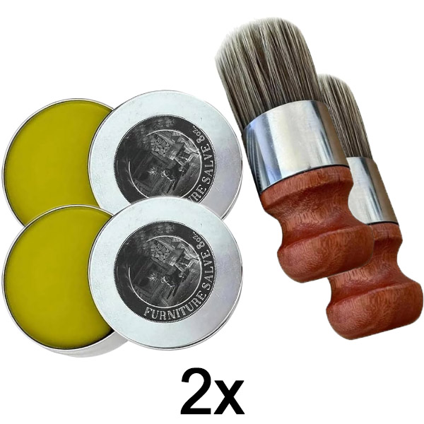 2x Паста за блясък на дърво и кожа | REVIVAPRO