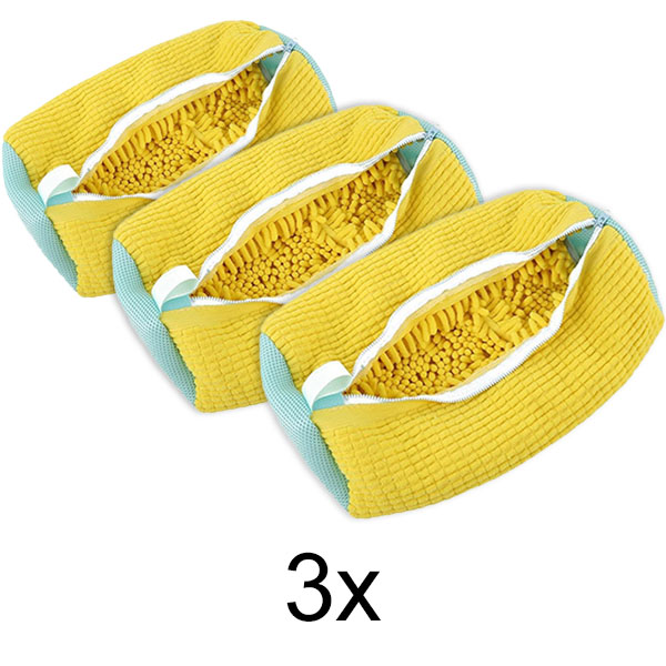 3x Торбичка за пране на обувки от микрофибър | SHOEPURE