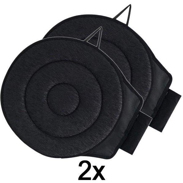 2x Въртяща се на 360 градуса възглавница за седалка | SPINPAD