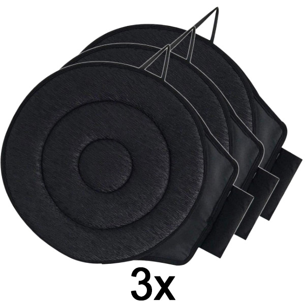 3x Въртяща се на 360 градуса възглавница за седалка | SPINPAD