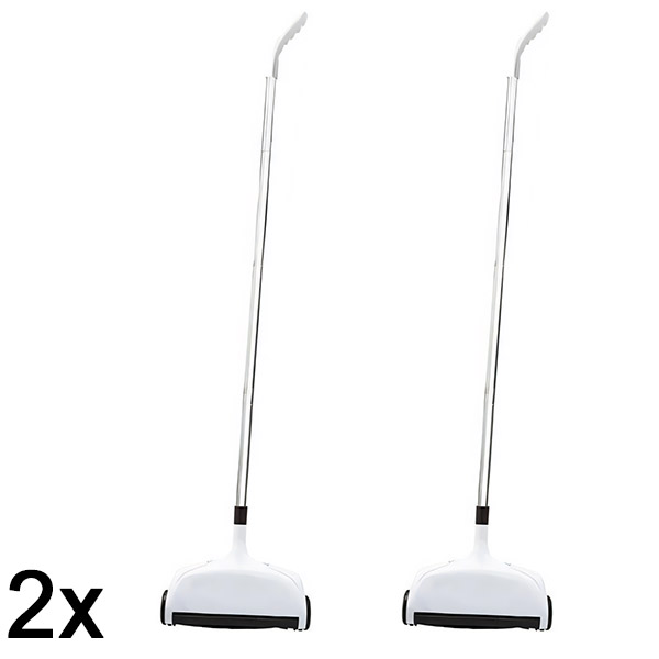 2x Интелигентна Метла 2 в 1 за Метене и Почистване на подове | WIZBROOM